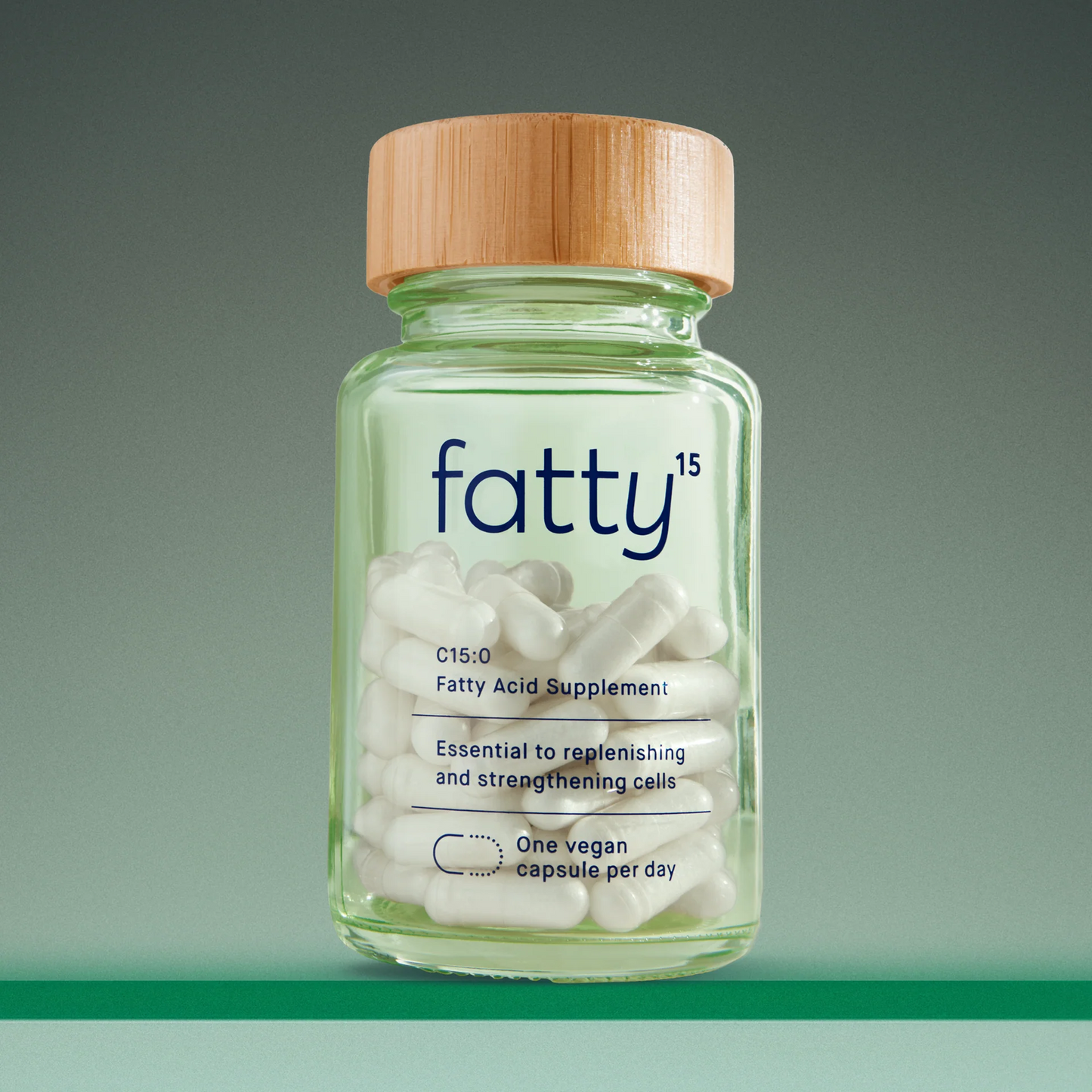 Fatty15 C15:0 Pentadecanoic Acid Healthy Aging Supplement- 360 Capsules